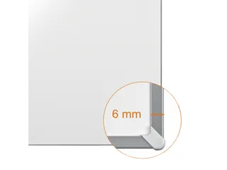Whiteboard Nobo Essence 90x120cm staal - 2