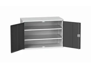 universele kast,HxBxD 800x1300x550mm,2xStalen bodem,draaigrendelslot - 1