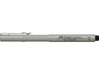 Tekenpen Faber Castell Ecco Pigment 0.2Mm Zwart - 5