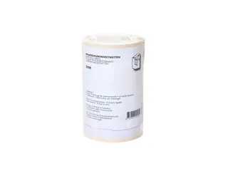 Waarschuwingsetiket IEZZY breekbaar 80mmx100m rood 250 stuks - 2