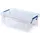 Opbergdoos Transparant 10 Liter 4 Stuks
