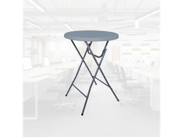 Table haute pliable BT200 80cm gris