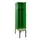 locker met bank,voor scheiding van kleding,HxBxD 2120x400x815mm,1vak
