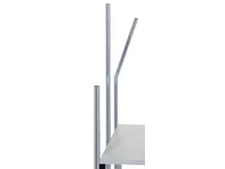 HR-aanbouwprofiel,v. paktafel,HxBxD 1745x40x40mm,m. functiegroeven