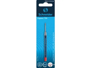 Balpenvulling Schneider Express 735 M op blister rood - 1
