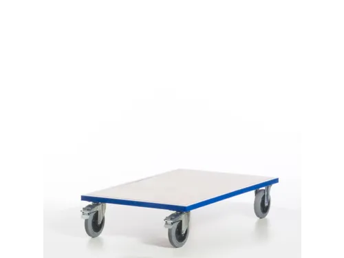 platformwagen,draagverm. 600kg,laadvl. LxB 1200x800mm,houtplaat