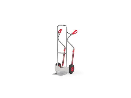 Alu steekwagen A1330P 200kg aluminium polyurethaan wielen