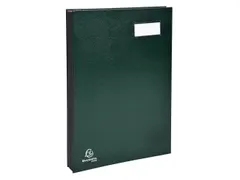 Handtekenmap 20 Indelingen groen