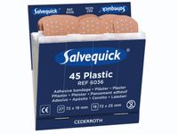 Salvequick 6036 Plastic pleisters 6 x 45 pleisters