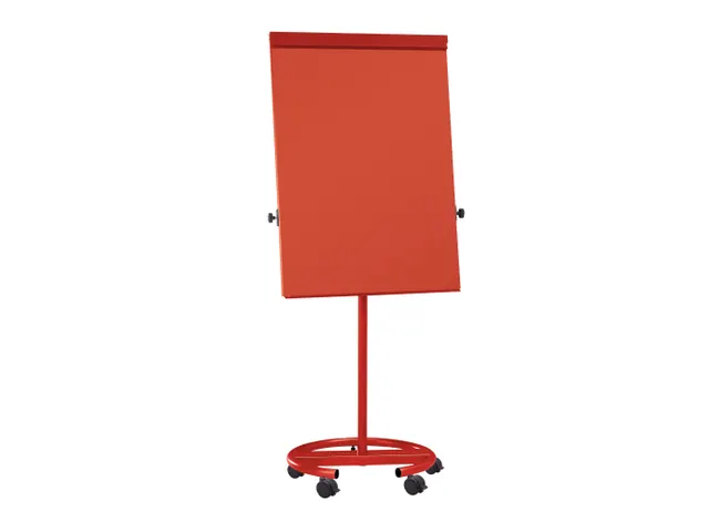 Chevalet de conférence Mobile MAULoffice Pied couronne Rouge
