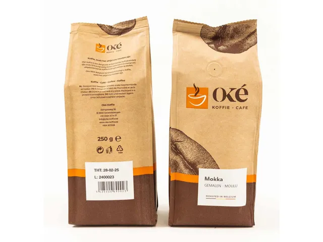 OKE Koffie gemalen koffie Mokka zak van 250g