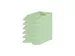 Brievenbak HAN A4 standaard plastic pastel groen