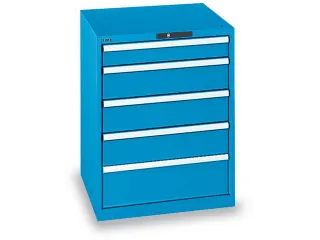 Ladenkast Code 850x717x725mm 5laden 75kg Codeslot Ral5012 - 1