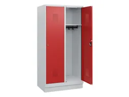 schoollocker,HxBxD 1630x800x500mm,2vak,vak B 400mm,cil.-slot,sokkel