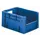 Euronorm Stapelkrat Blauw 210x400x300mm 17.5l Grijpopening