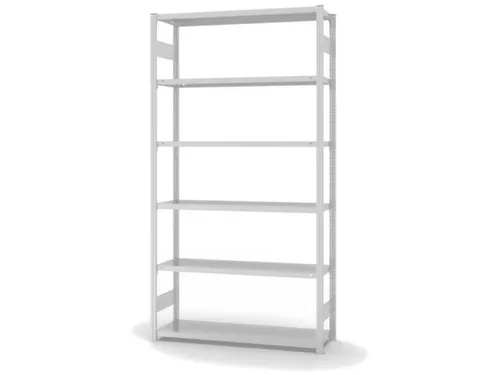 magazijnstelling,grondveld,HxBxD 2500x1360x435mm,vakl. 180kg