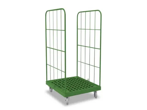 rolcontainer,draagverm. 500kg,HxLxB 1530x815x724mm,nuttige H 1350mm