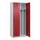 locker voor scheiding van kleding,HxBxD 1850x800x500mm,2vak