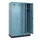 locker voor scheiding van kleding,HxBxD 1950x1200x500mm,4vak
