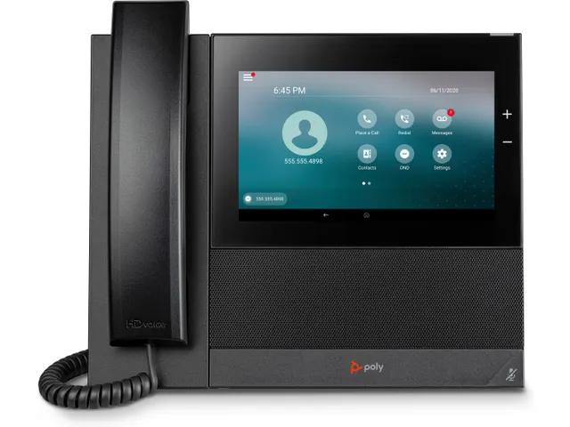 POLY CCX 600 Business Media Telefoon Open SIP en PoE