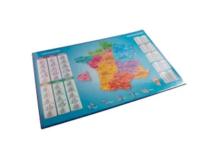 Onderlegger PVC 37,5 x57,5cm Frankrijk - 1
