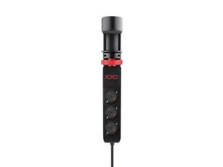 IOIO desktop stekkerdoos SL3000 3-voudig + 3x USB Zwart - 4