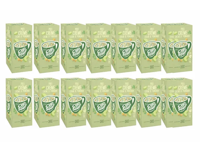 Cup a Soup Knorr prei creme 175ml Voordeelbundel