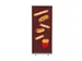 Roll-Banner 85x200 complete set met print "Sandwiches Snacks Frites"