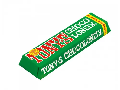 Chocolade Tony's Chocolonely reep 47gr hazelnoot