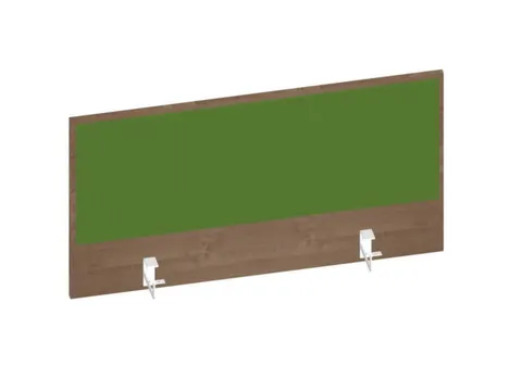 baliepaneel,v. bureau,aanbouw achter,B 1000mm,NT-cherry,BN7048-groen