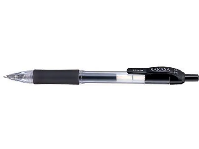 gelroller Sarasa 0,5 mm zwart