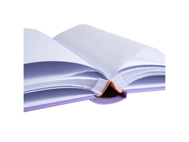 Alb livre 60p blanc 29x32cm Plum' Violet