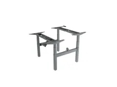 OUTLET Elektrisch Verstelbaar Zit-Sta Frame Duo Bureau Grijs 180Cm