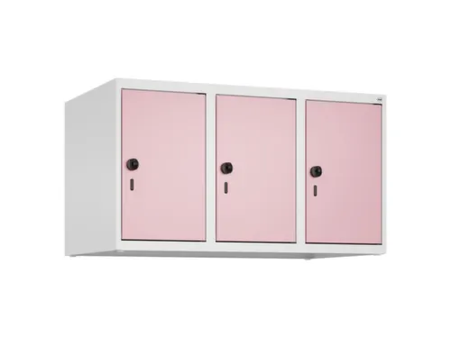 opzetkast,v. locker,3vak.,vak B 300mm,HxBxD 500x900x500mm,draaigrendel