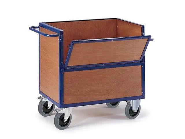 kratwagen,draagverm. 600kg,laadvl. LxB 965x665mm,HxLxB 1045x1150x720mm