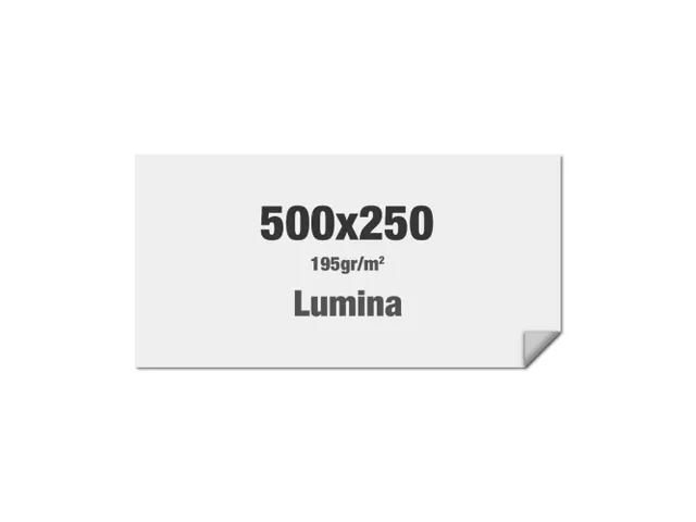 Print Lumina voor Brightbox Pro Flex Wand 500x250 cm