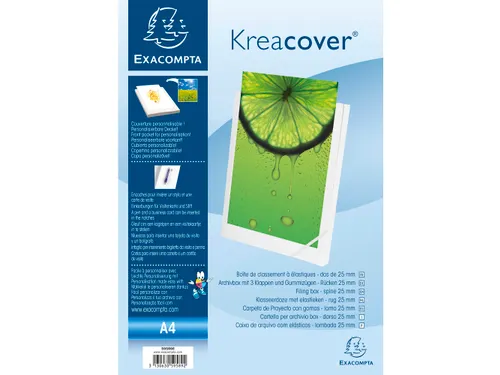 Klasseerdoos Kreacov er PP rug 25mm wit
