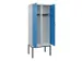 locker voor scheiding van kleding,HxBxD 2120x800x500mm,2vak