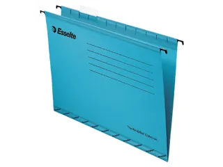 Hangmap Pendaflex verticaal folio V-bodem blauw - 4