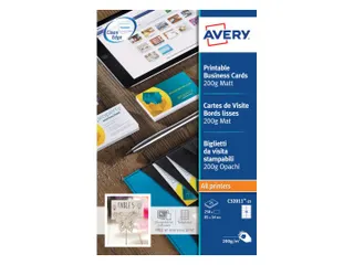 Visitekaart Avery C32011-10 85x54mm 200gr 100 stuks - 2