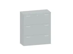 hangmappenkast 1150x1000x430mm 3hangmappenframes Grafiet+ Onyx