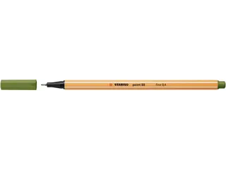 Fineliner STABILO point 88/35 fijn mosgroen - 2
