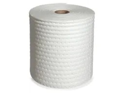 sorbent,rol,LxB 45mx380mm,opnamecapaciteit 211l/VE,vlies,wit