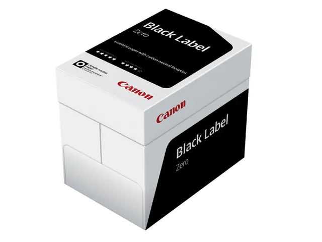 Kopieerpapier Canon Black Label Zero A4 75 Gram Wit