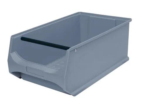 Zichtbak Grip 200x300x500mm Pp Met Draaggreep Grijs