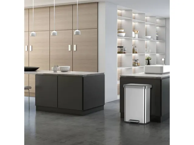 Cozy pedaalemmer 45 Liter Mat RVS