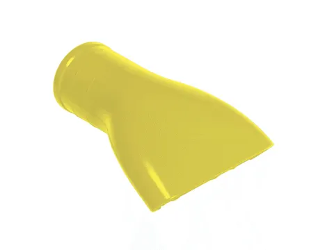 Nilfisk Siliconen mondstuk FDA 120mm Geel 50mm 4072100127