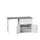 werkbank,HxBxD 930x1500x600mm,linoleumblad,2voeten/1container