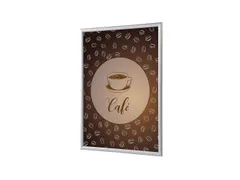 Kliklijst A1 complete set met print "Café"