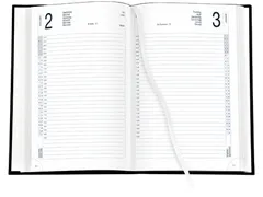 agenda Businesstimer, zwart, 2021